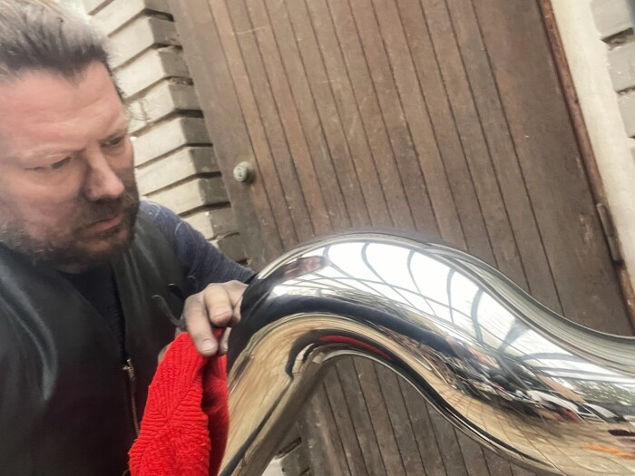 Detail kinetické sochy Život v pohybu od Viléma Friče